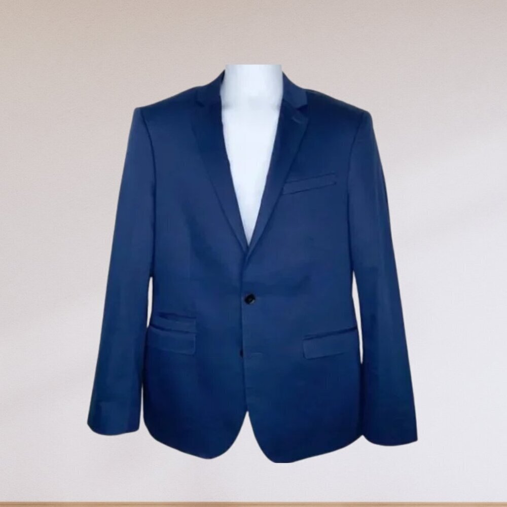 Mens Express 42 Long Slim Fit Photograph Blazer